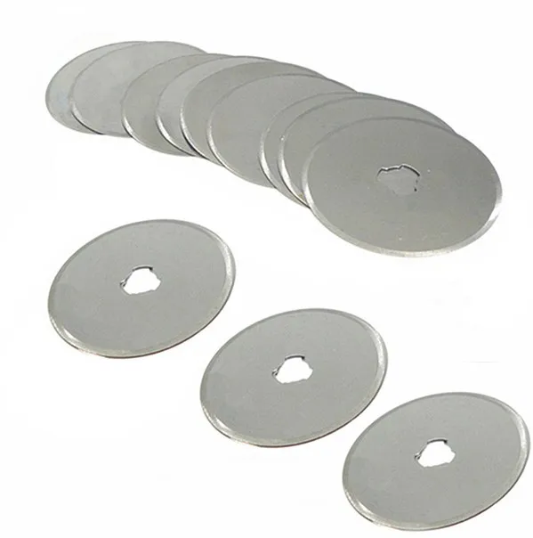 5pc 45mm Rotary Cutter Blades Craft Paper Cut Hand Held Scrapbooking  Replacement Spare Blades Fits Olfa