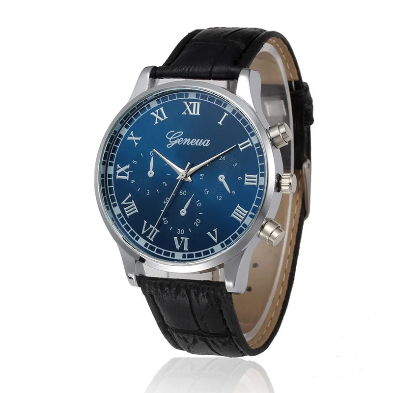 

Hot Sale watches Men 's Fashion Luxury Watch Retro Design Leather Band Analog Alloy Quartz Wrist Watch Dorp Shipping Wholesale