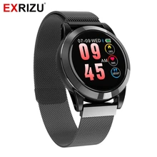 EXRIZU R15 модный умный браслет, фитнес-браслет, фитнес контроль сна, стальной браслет для Android iOS