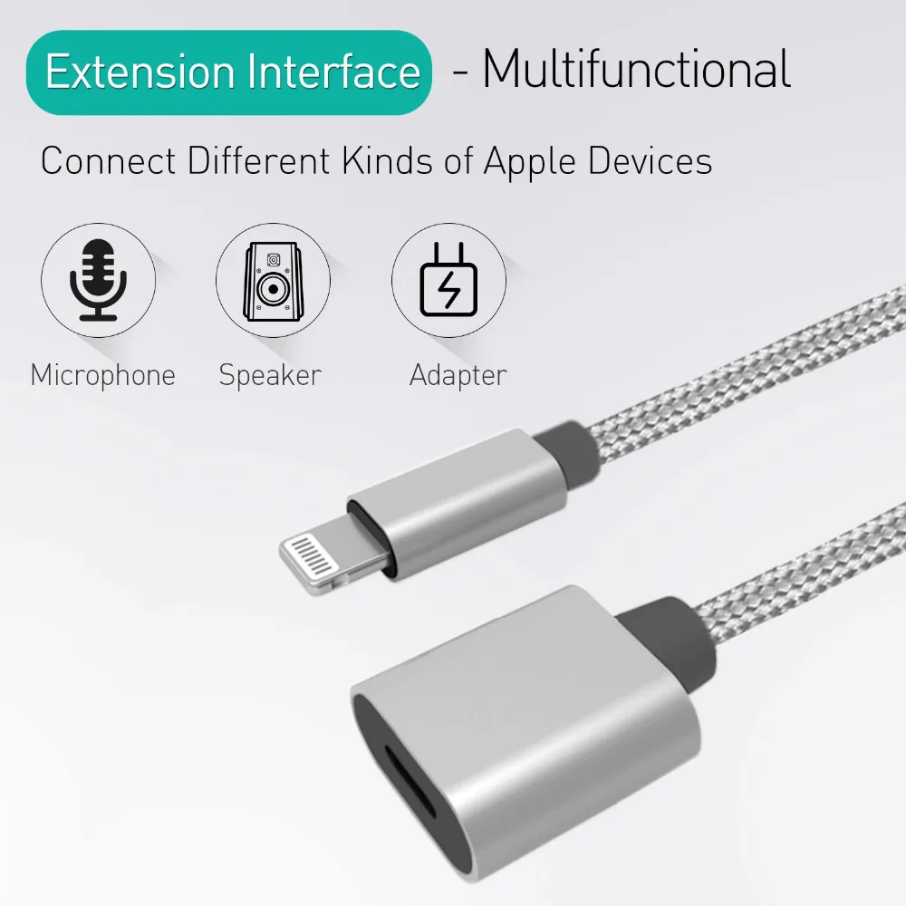 Lightning Male Lightning Female Extension Cable Lightning Data Extension 8pin Aliexpress