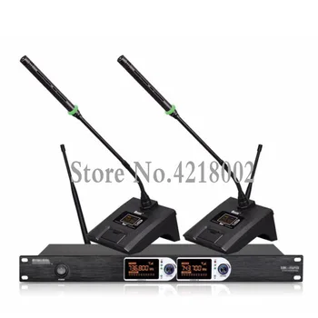 豊富な年齢 RC2402 2 方法ポータブルワイヤレスデジタルオーディオツアーガイドヘッドセットシステム 1 トランスミッタ + 2 受信機 + 3 スロットボックス