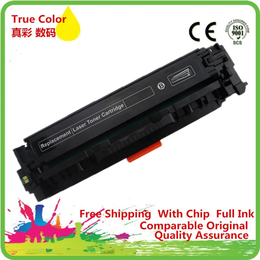 Цветной картридж с тонером CC530A 30A CE530A 530A CB530A замена для Color LaserJet CP2020 CP2024 CP2025 CP2027