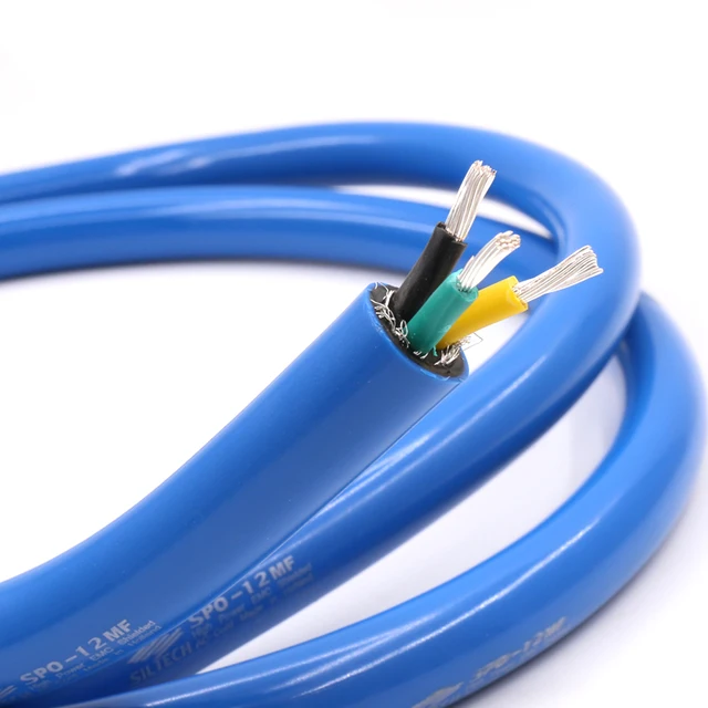 16mm Hifi audio Siltech OFC silver plated power cable bulk cable for