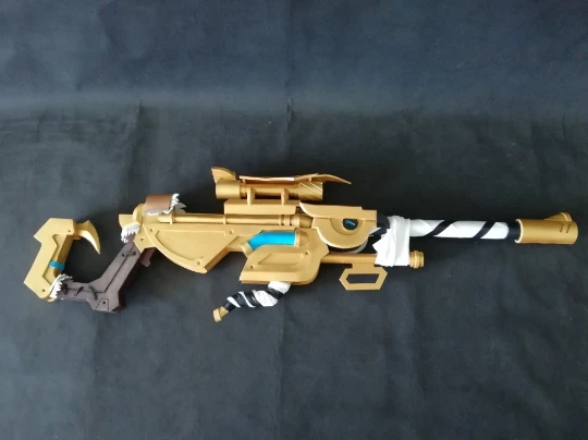 Overwatch Ana Skin Снежная Сова оружие Косплей Реплика Biotic Rifle Pro'p|Реквизит для костюмов|