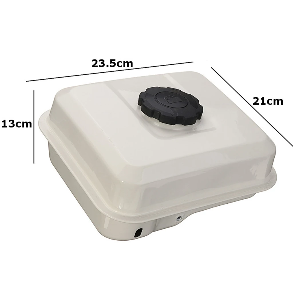 1 Set 3L Gas Fuel Tank Engine Cap Filter White For Honda GX120 GX140 GX160 GX200 Gas Engine 9.25x8.26x5.11 Inch