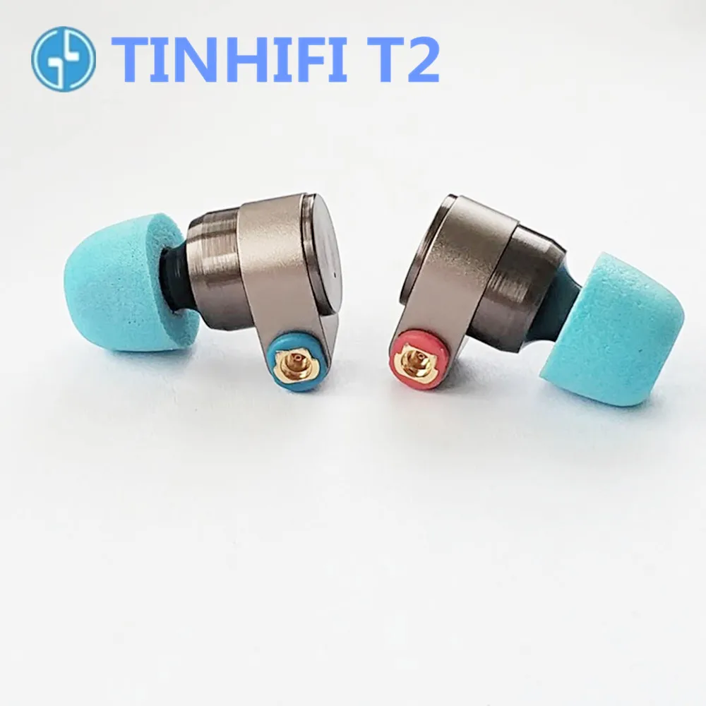 TINHIFI T2 наушники-вкладыши динамический привод HIFI бас наушники металлическая гарнитура со сменным кабелем гарнитура T3 T2 PRO T1 24h