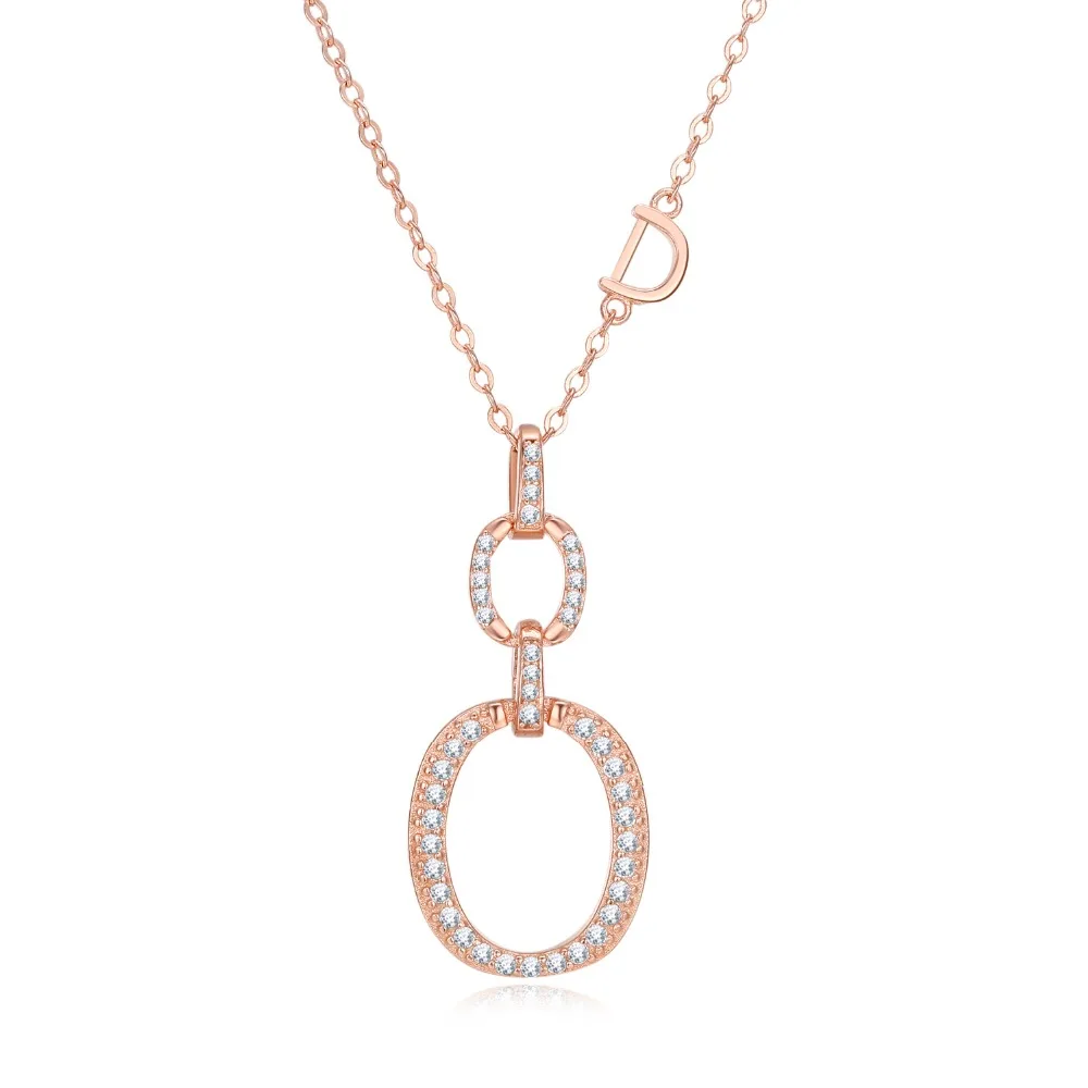 

S925 pure silver zircon 88 digital Necklace For Women Fashion Silver necklace Gifts Jewelry Necklace