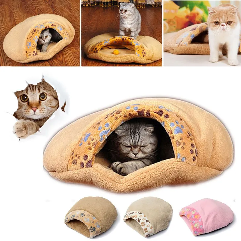 

2015 New Arrival High Quality Cat Kitten Cave Pet Warm Winter Bed House Puppy Sleeping Mat Dog Pad Igloo Nest