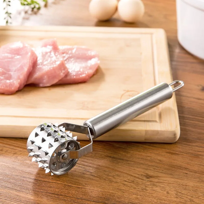 Нержавеющая сталь профессии Мясо Tenderizer Молотки для стейка Кухня Инструменты