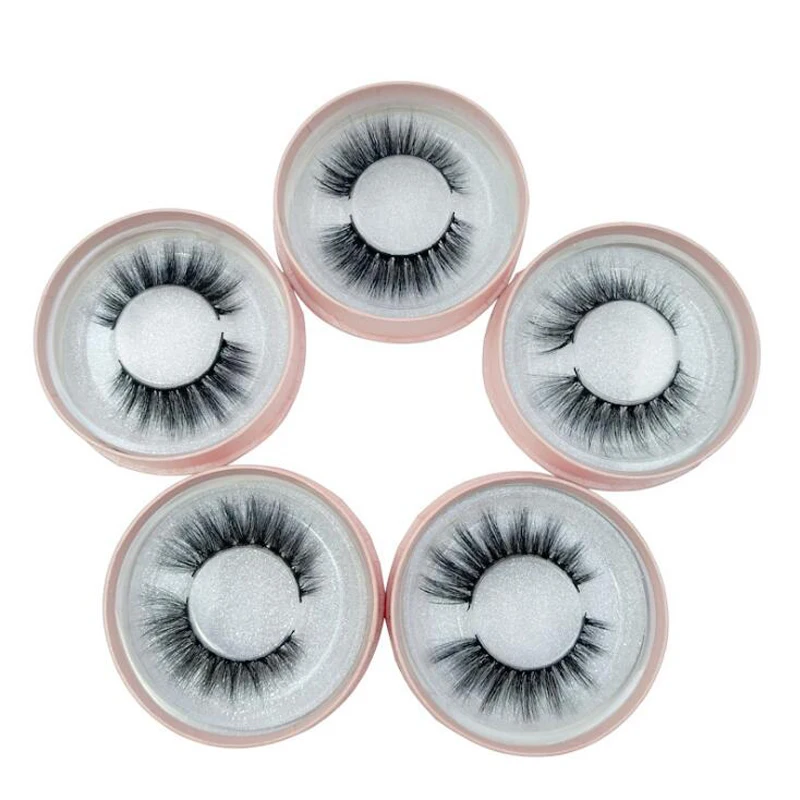 1 Pair False Eyelashes with Box High Quality Makeup Fake Eye Lashes for