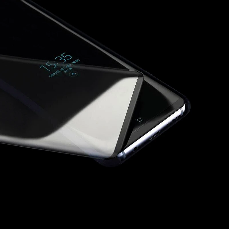 Skerimte 3D изогнутые полный GlueTempered Стекло для SAMSUNG S9 полный клей Экран Защитная пленка для Galaxy S9 Plus чистые