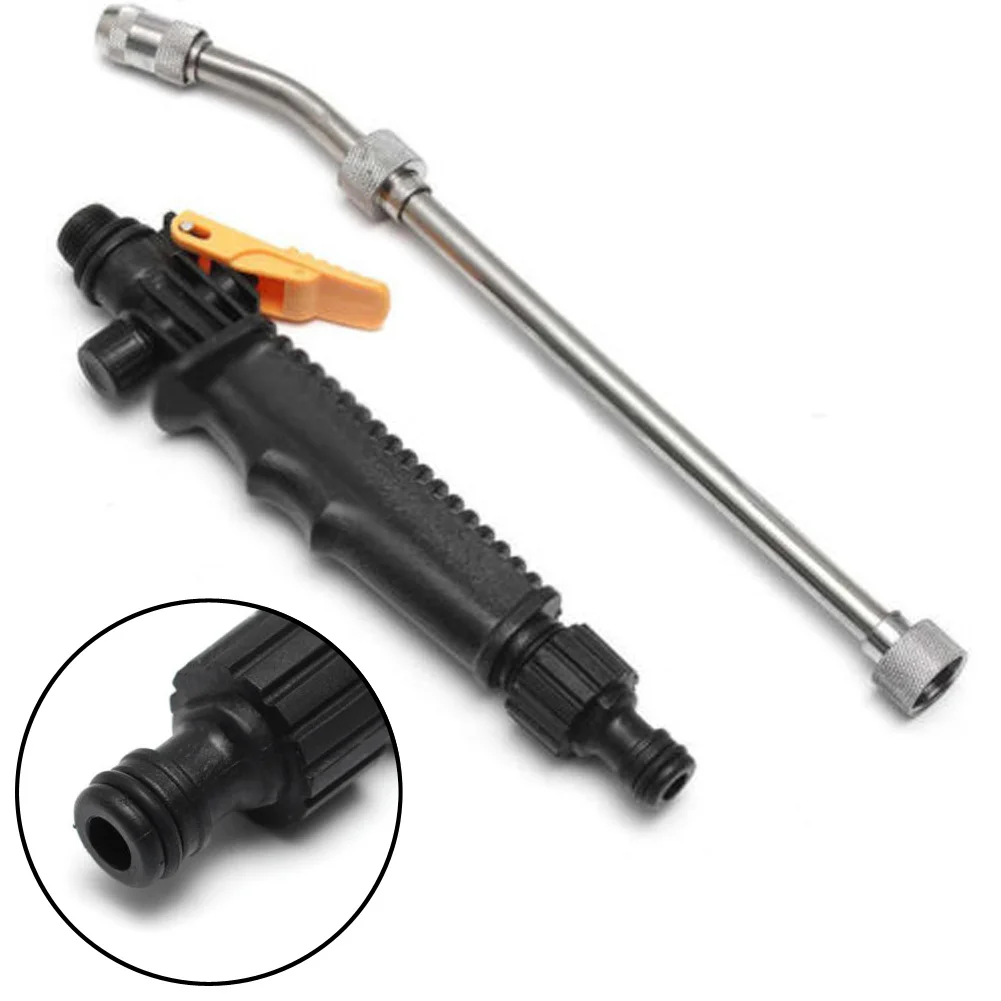 48cm Matal Car Washer Stainless Steel High Pressure Car Wash Spray Gun