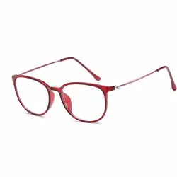 Новое поступление модные Harajuku круглые очки ретро Frame Для женщин Близорукость металлические очки Оптический Рецепт объектив плотная