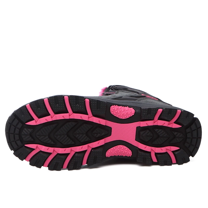 2018 New Women's Hiking Shoes Female Outdoor Durable Breathable Trekking Hunting Tourism Walking Shoes Waterproof Sneakers 8012