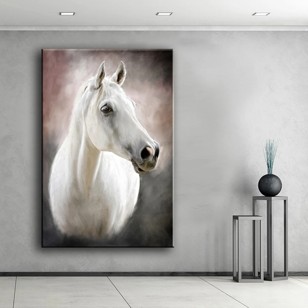 Белая стена конь. Декор на стену лошадь. Картина лошадь лофт. Лошадь картина дизайнерский. Картины с лошадьми в интерьере