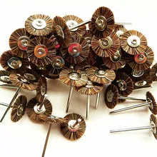 30 шт. Стоматологическая лаборатория Красота конский волос Кисточки полировальные полировка колеса для вращающихся