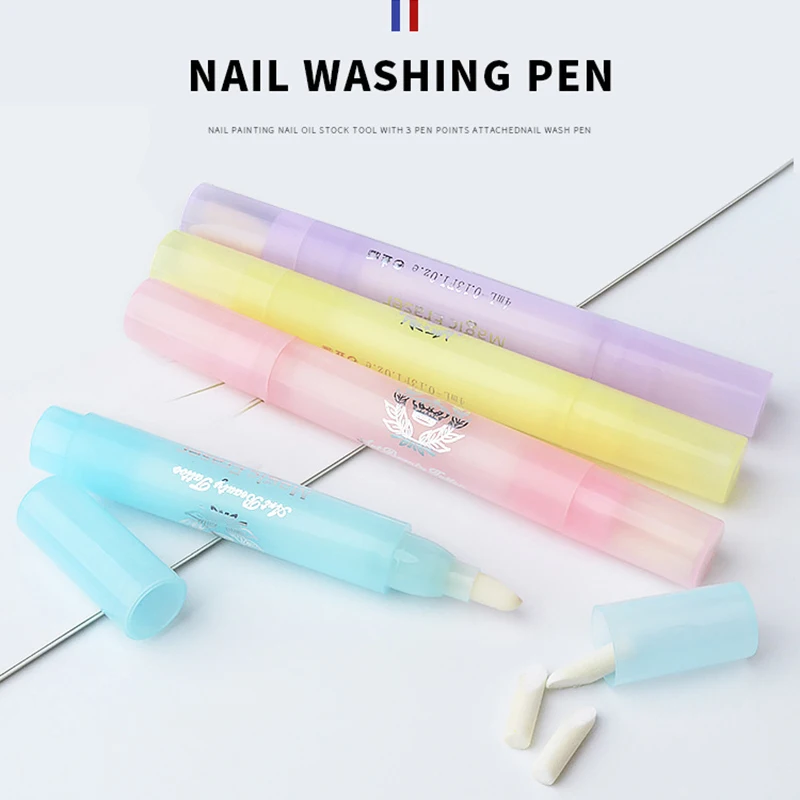 2018 1 Pcs 4 Colors Nail Art Gel Polish Pen Remover Nail Polish Remover
