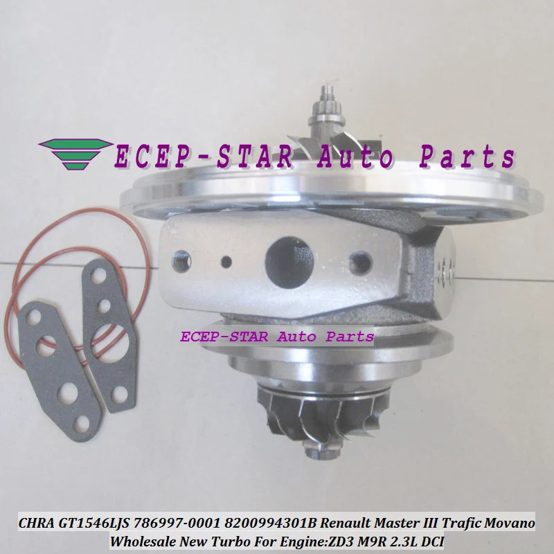 Turbo Cartridge CHRA GT1546LJS 786997 786997-0001 786997-5001S 8200994301B For Renault (1)