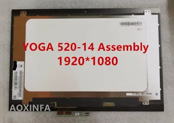 

New original For YOGA 520-14 YOGA 520 14 screen assembly NV140FHM-N49 1920*1080 LCD screen