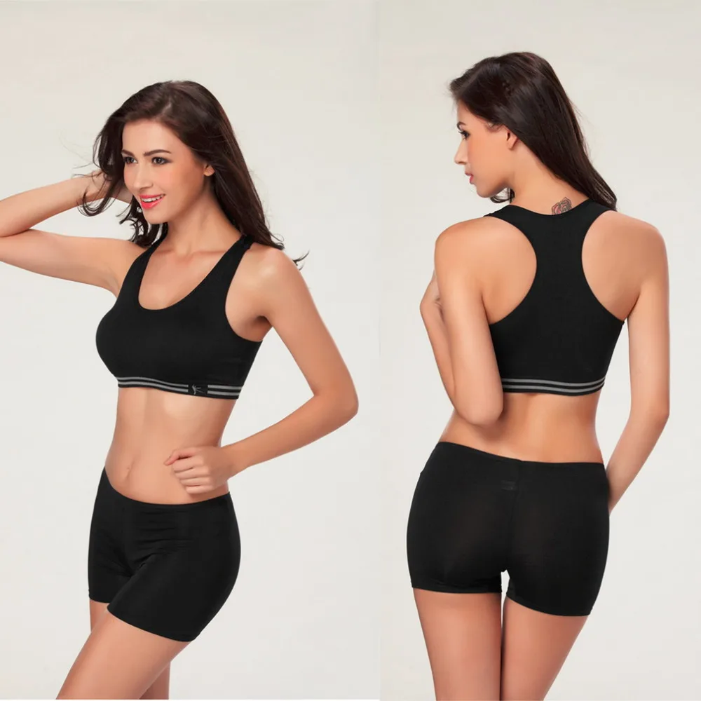 Sutiã esportivo sem costura, secagem rápida, feminino, absorve o suor, almofadado, push up, stretch, roupa interior de corrida