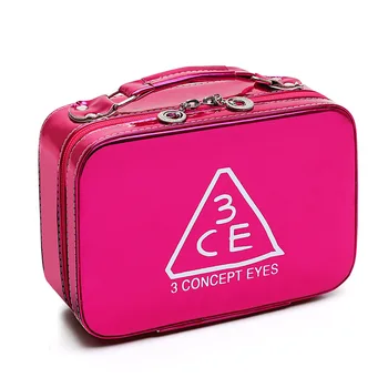 

Portable Simple Storage Box Large Capacity Multi-function Suitcase Fashion Travel Cosmetic Case Waterproof Lovely Young Girl