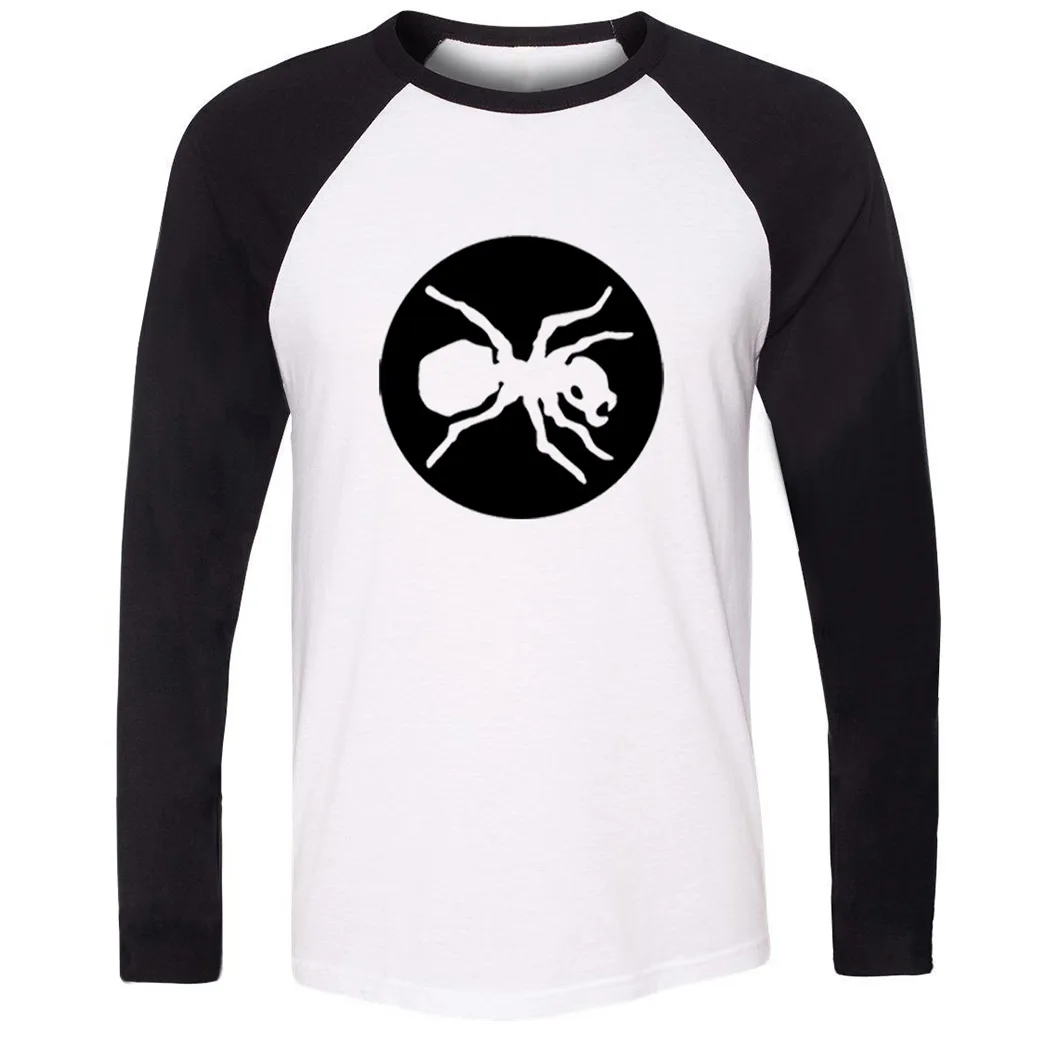 

THE PRODIGY Metal Rock Band Spider Pattern Raglan Long Sleeve Funny T Shirt Men Women Boy Girl Fashion Hip Hop Patchwork T-shirt