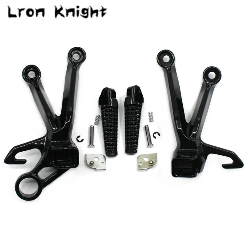 

For SUZUKI GSXR1000 GSX-R1000 GSXR 1000 2003 2004 Motorcycle Accessories Footrests Rear Foot Pegs Pedals Rest Footpegs Bracket