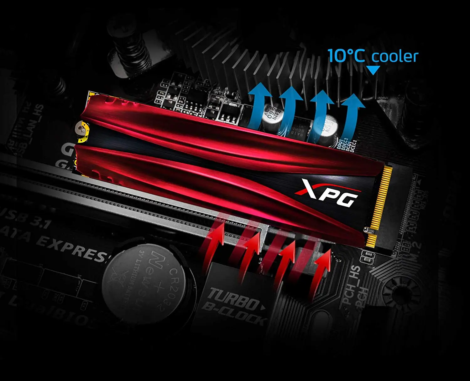 ADATA XPG GAMMIX S11 Pro PCIe Gen3x4 M.2 2280 твердотельный накопитель для ноутбука рабочего стола