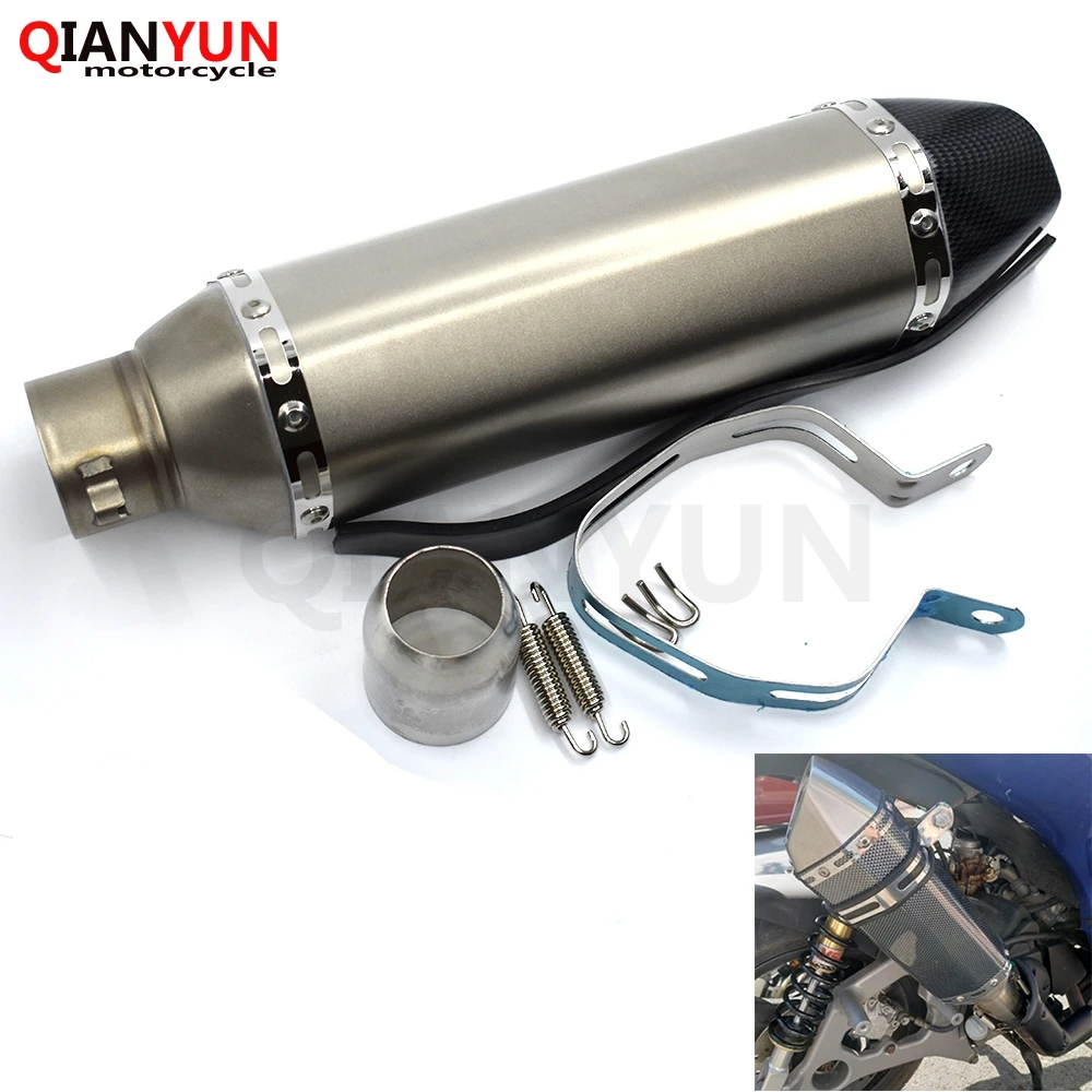 

General Motorcycle Parts Exhaust Pipe 36-51 mm Stainless Steel Motorcycle Exhaust Pipe for BMW R1200R R1200S R1200ST R1200GS