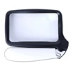 2X Handheld Folding Magnifier With 5 LED light HD Acrylic Square Magnifying Glass for Elderly Reading Newspaper Looking Watching ► Photo 3/6