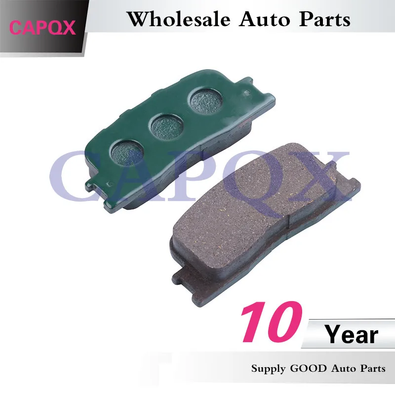 Capqx задние дисковые Тормозные колодки 04466-33090 0446633090 для ES300 ES330 MCV30 2002-2004 CAMRY ACV30 2001 2002 2003 2004