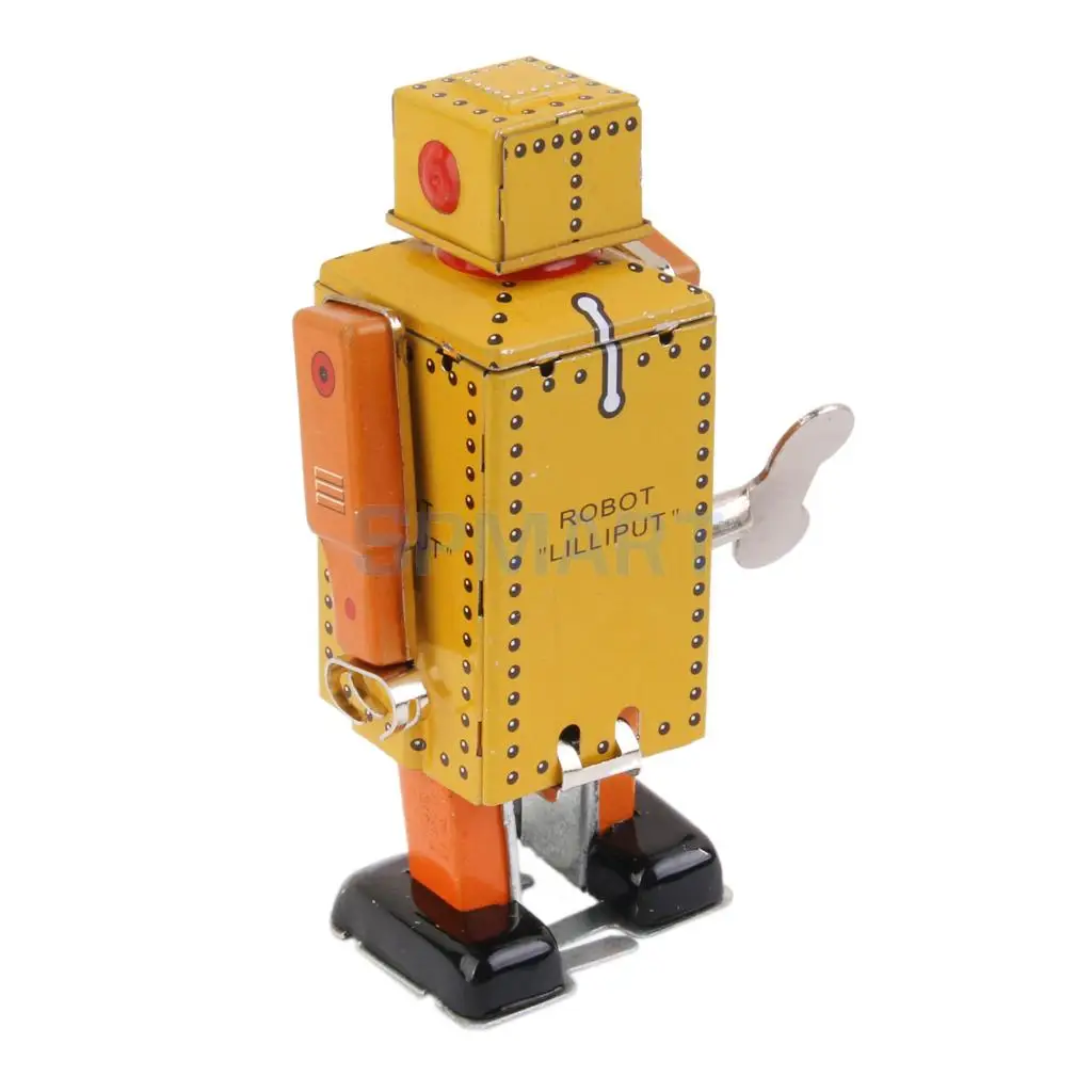 Винтажный Ретро робот оловянная игрушка фигурка для детей классика|tin toys|tin tin