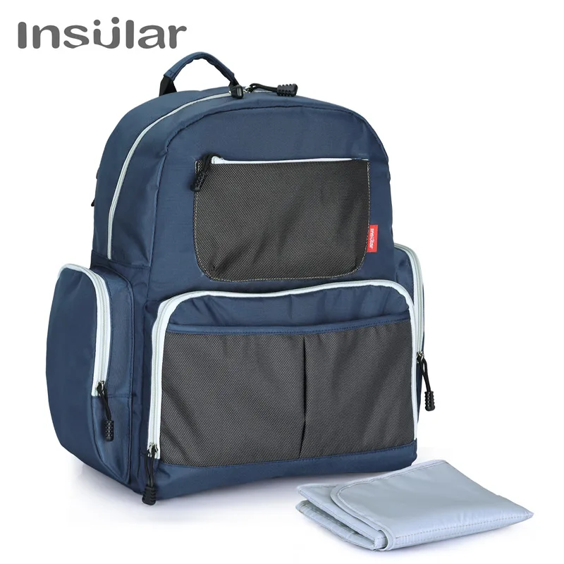 

Insular Portable Maternity Baby Bags Waterproof Multi-function Women Nappy Backpack Mummy Travel Shoulder Bags For Baby Care Hot