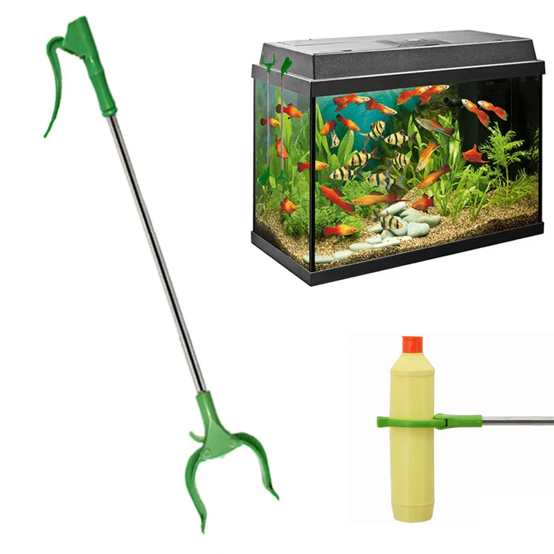 Buy Wholesale Fish Tank Tongs Aquarium Cleaning Plants Tweezers Litter Rubbish