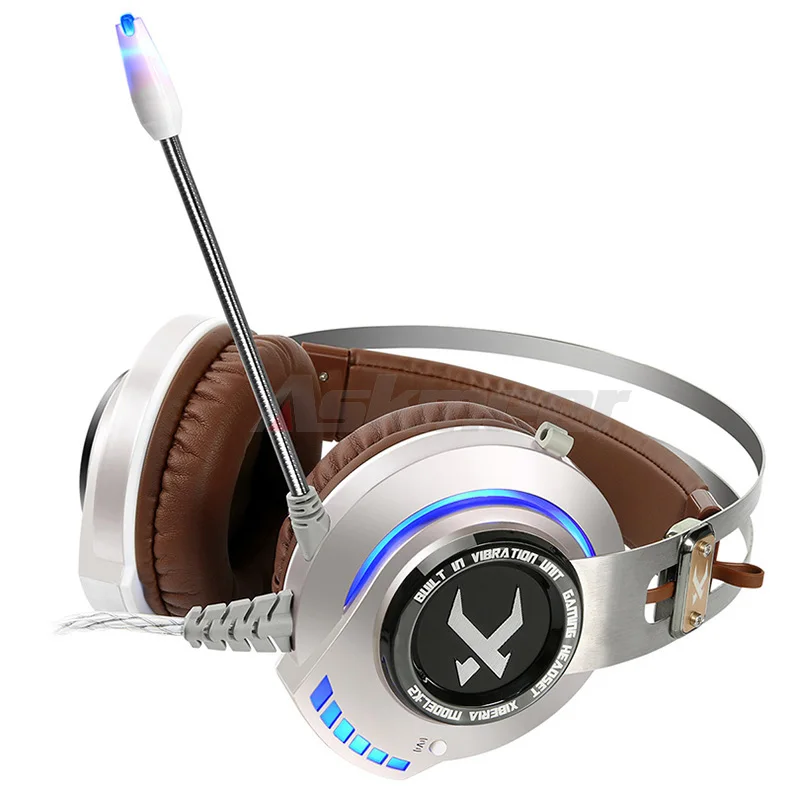 XIBERIA K2 Computer Gaming Headphones Stereo Surround Sound Glowing LED Light Game Headset Gamer with Microphone fone de ouvido (5)