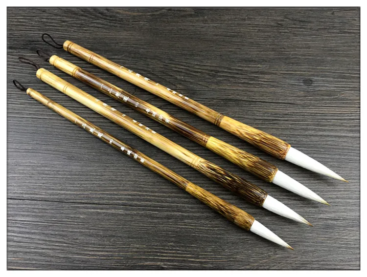 Escova do Chinês Europeu de Prática de Caligrafia Caneta Escrevendo Vários Cabelos Grupo High-grade Modelo Tradicional Chinesa 6 de Caligrafia Tradicional Chinesa