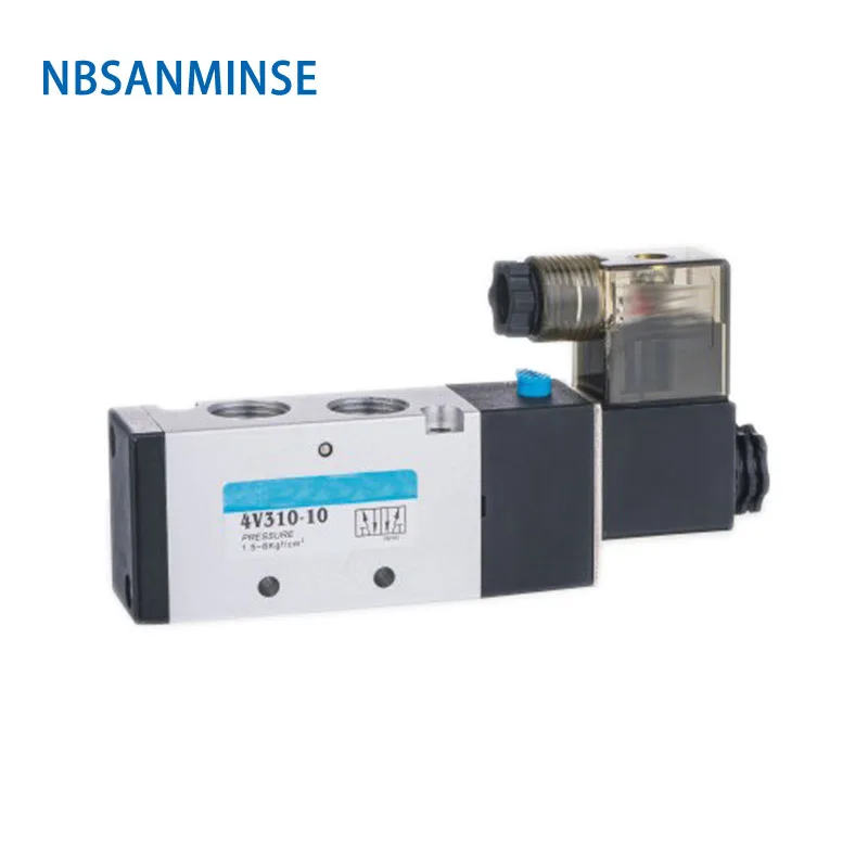 

NBSANMINSE 4V310 4V320 4V330 Air Solenoid Valve G1/4 G3/8 Electromagnetic Valve AirTac Type Pneumatic Valve