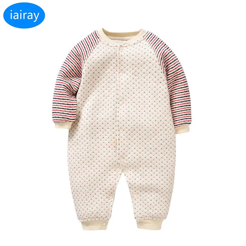 

iairay baby rompers long sleeve jumpsuit unisex baby clothes organic cotton baby boy clothing infant overalls toddler romper