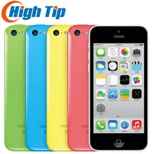 Разблокированный телефон Apple iphone 5C 8MP камера 16 ГБ 32 Гб ПЗУ IOS 8 4," Wifi gps WCDMA 3g б/у гарантия 1 год