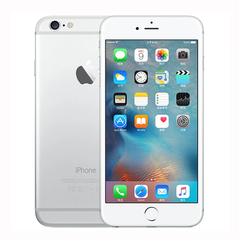 Unlocked Original Apple iphone 6 Plus SmartPhone Wifi Single Sim Dual Core 16G/64/128GB ROM IOS 8MP Video LTE Fingerprint 5.5\