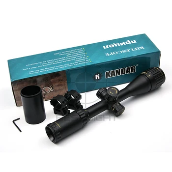 

KANDAR 3-9X40 Golden Marking Tactical Optical Riflescope Red Green Dot Sight Scope Airsoft Hunting Scopes Rifle