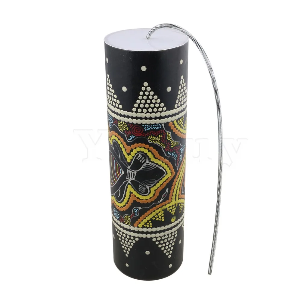 

Yibuy Thunder Tube Sound Effect Percussion Instrument Spring Drum 25x7.7cm
