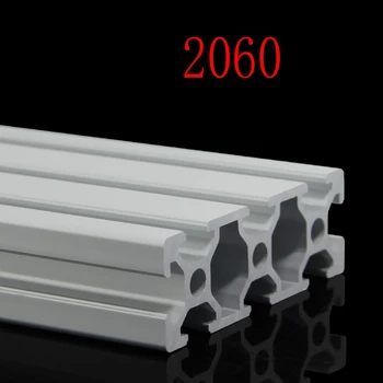 

1pcs 2060 Aluminum Profile 2060 Extrusion European Standard Anodized Linear Rail Aluminum Profile 2060 CNC 3D Printer Parts