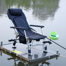 Новое складное рыболовное кресло Портативное Многофункциональное подъемное рыболовное Кресло Из Нержавеющей Стали Кресло для рыбалки