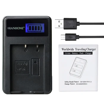 

NP-95 Charger LCD USB Charger for FUJIFILM F30 F31 F30fd F31fd 3D W1 X100T X100S X100 X-S1 3DW1 X30 X100 X100S X100T Battery