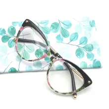 Новые модные очки для чтения "кошачий глаз" женские и мужские легкие очки для чтения при дальнозоркости очки с диоптриями NX