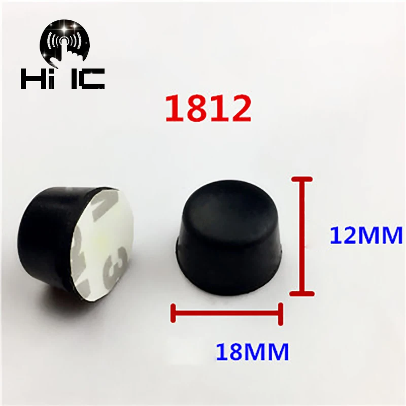 20pcs Hemisphere Trapezoidal Column 3M Speaker Amplifier Shock Absorber Feet Pad Vibration Rubber Anti-shock Self-adhesive speaker shock absorber pad