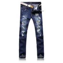 Fashion city famous brand spring and summer hot dark blue men's jeans straight type hand-worn folds feet slim trousers men цена Fashion city famous brand spring and summer hot dark blue men's jeans straight type hand-worn folds feet slim trousers men цены онлайн