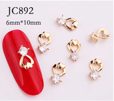 20 шт./лот, циркониевые, Кристальные, алмазные 3D ювелирные изделия, японские украшения для дизайна ногтей, высокое качество, Кристальные украшения для маникюра - Цвет: 892