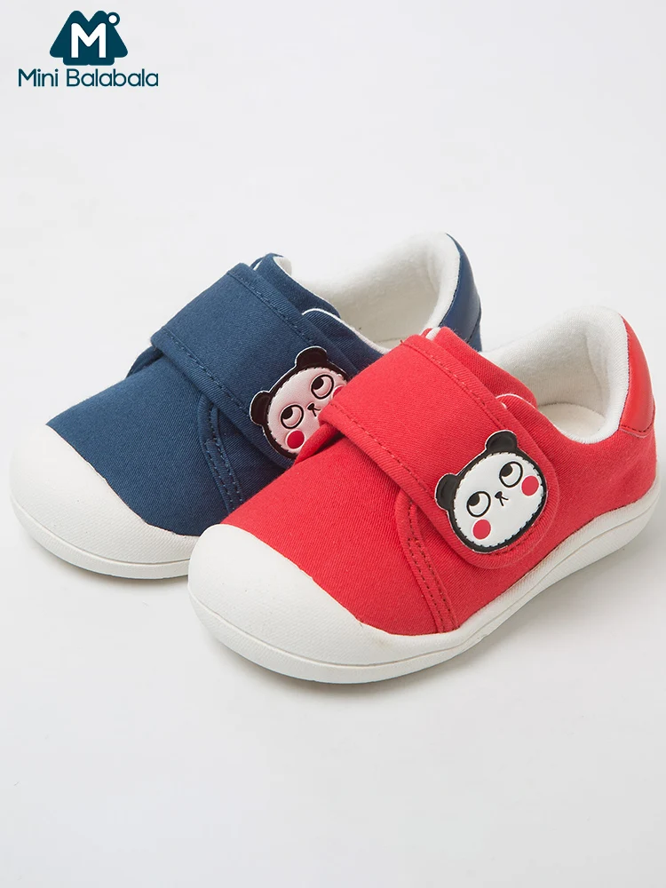 

Mini Balabala Baby Sneakers Toddler Shoes Infant Girls Boys Footwear First Step Walking Soft Bottom Non-slip with Hook&Loop